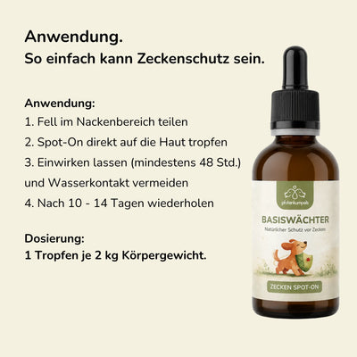 Wächter-Duo - Zeckenschutz für Hunde